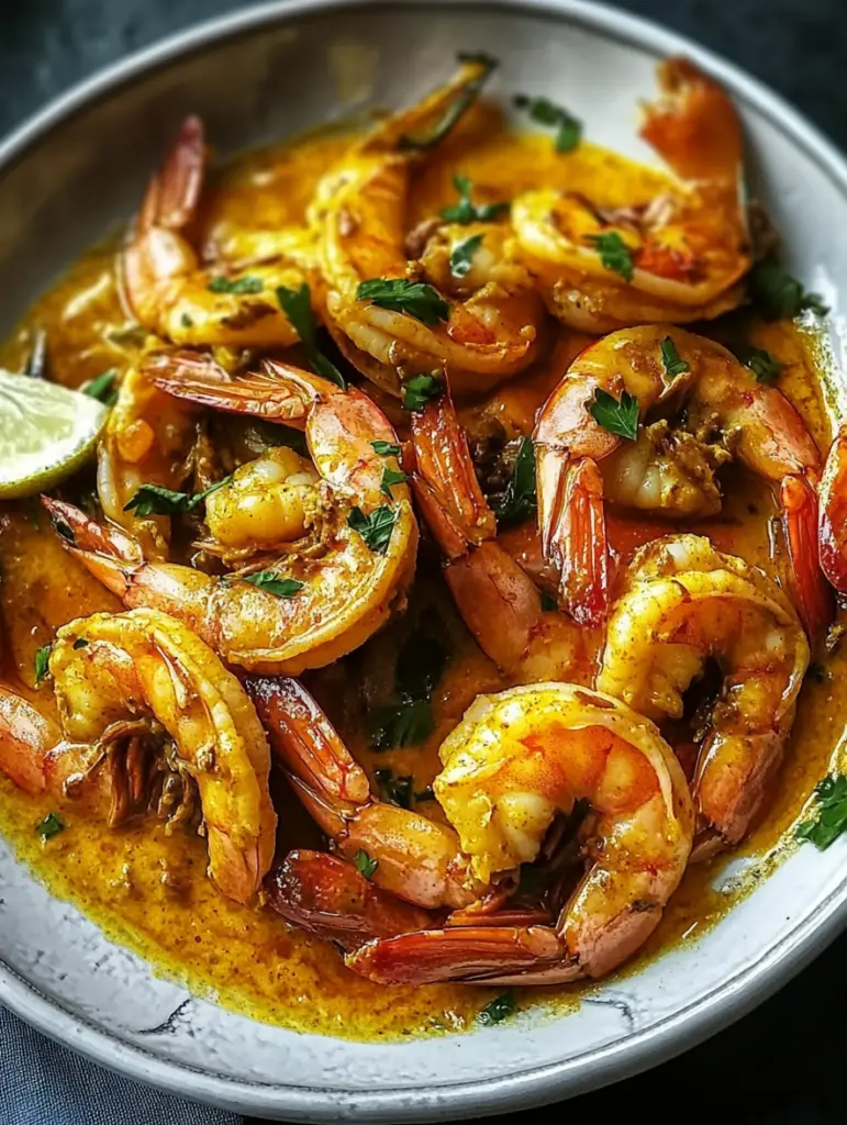 Jamaican Curry Shrimp