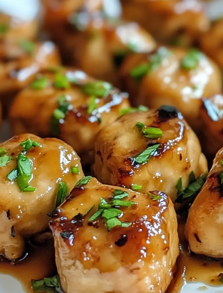 Honey Garlic Chicken Bites