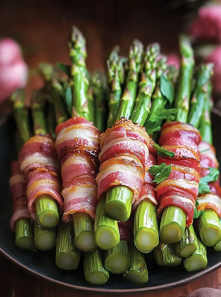 Bacon-Wrapped Asparagus Bundles