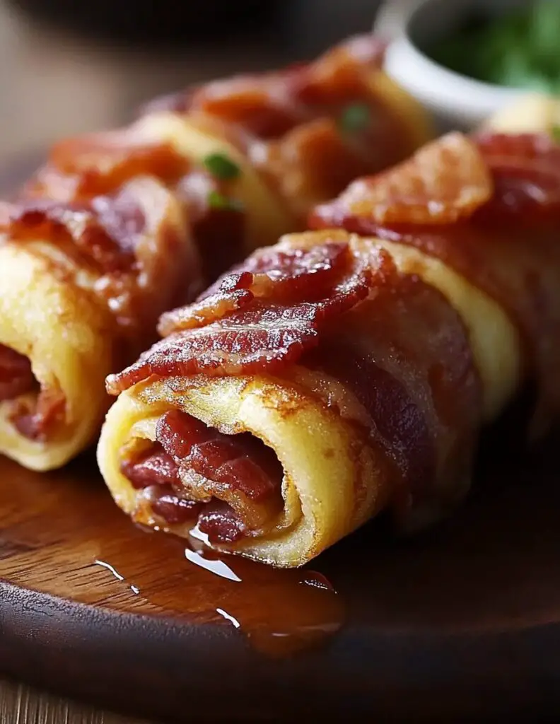 Bacon French Toast Roll-Ups