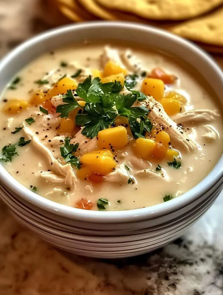 Creamy White Chicken Chili