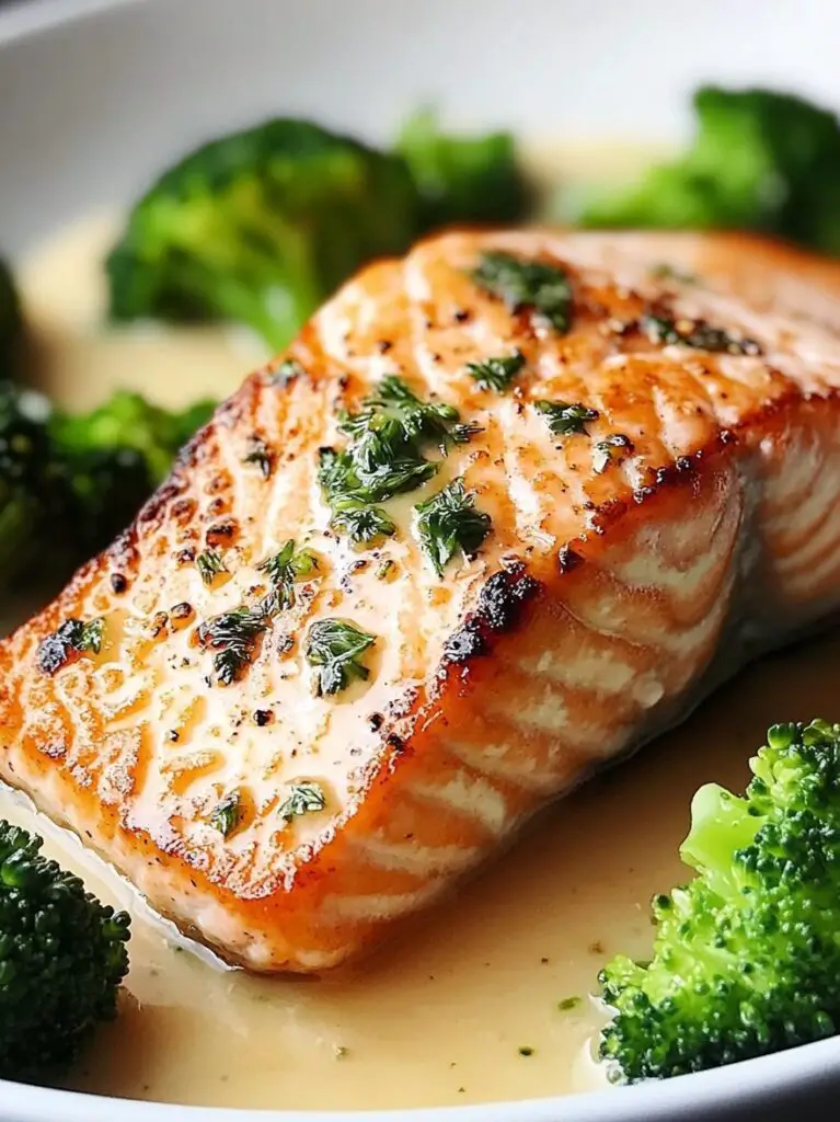 Keto Pan-Seared Salmon and Broccoli