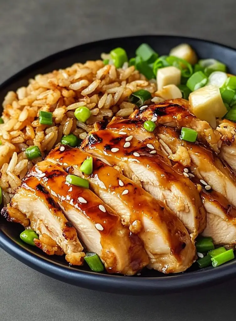Hibachi Chicken with Fried Rice