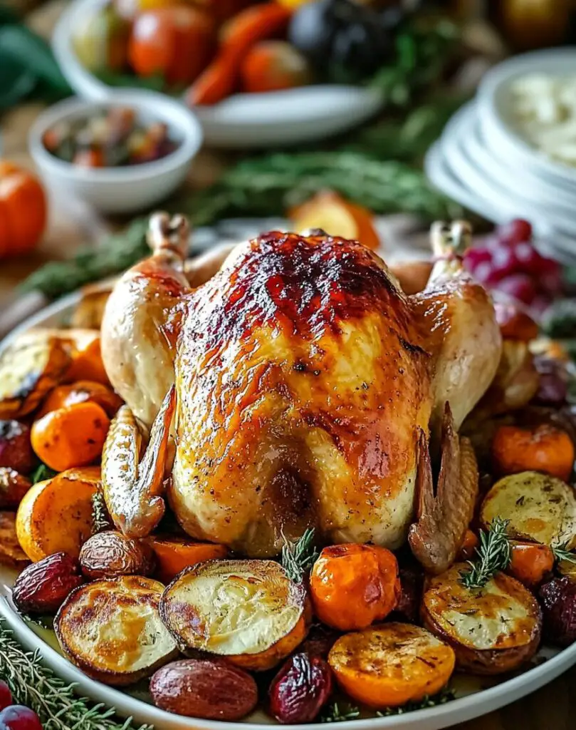 Easy Roast Chicken Dinner